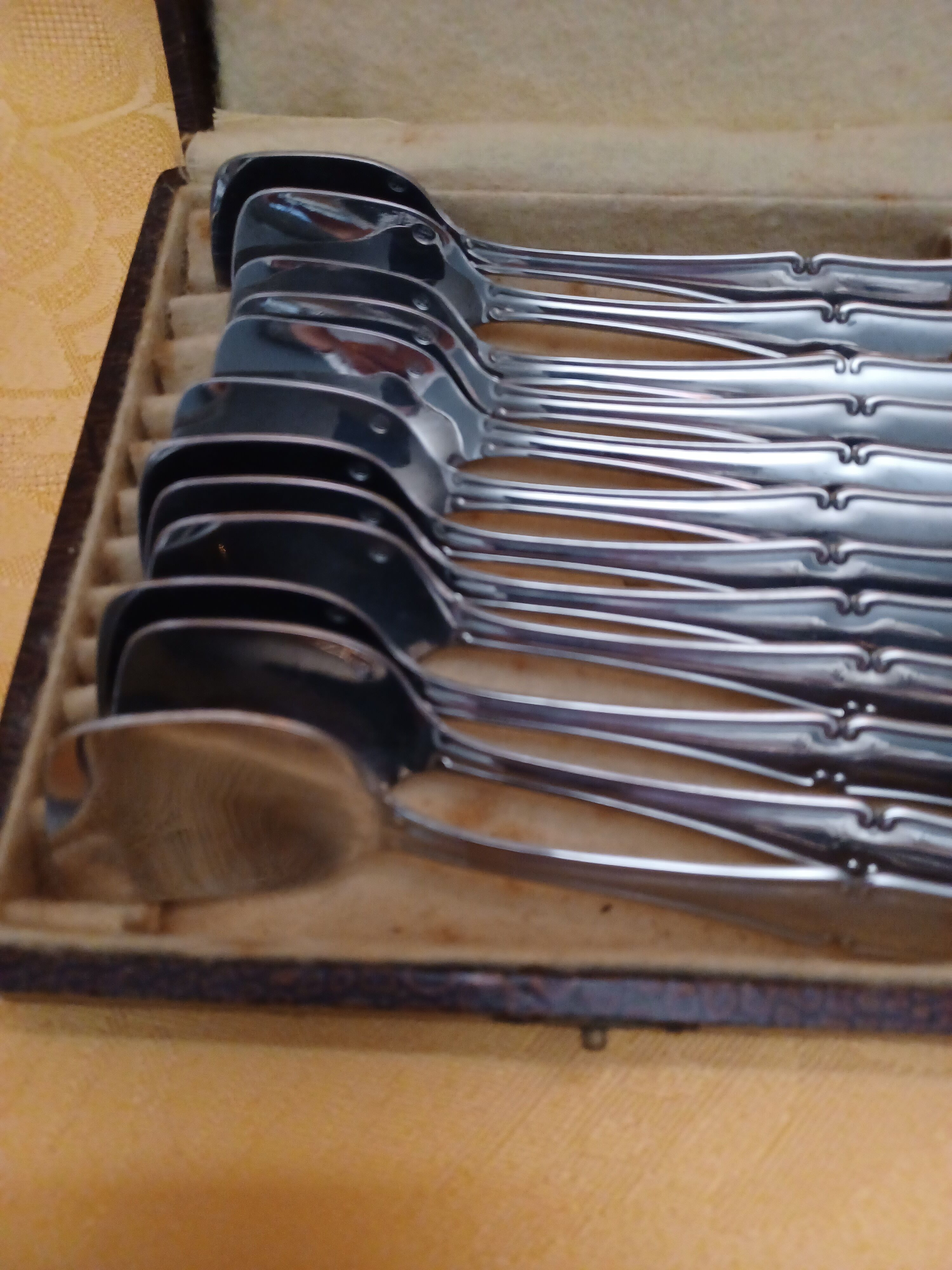 Ice spoon service, stainless steel