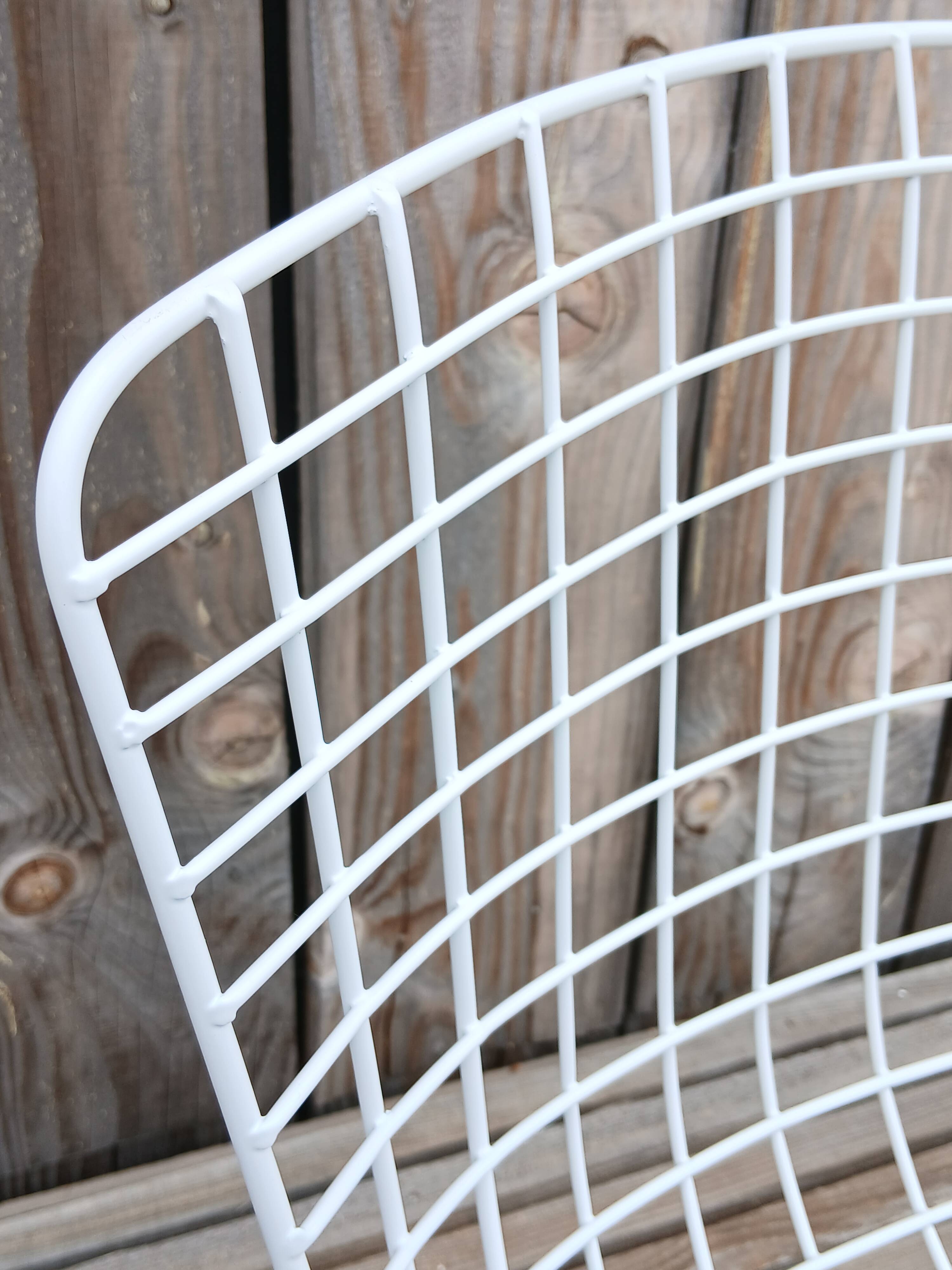 Harry Bertoia Wire Chair, restored vintage Knoll edition