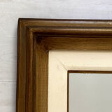 Wooden frame mirror