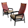 Pair of pj Muntendam armchairs G.Jonkers Noordwolde c. 1960