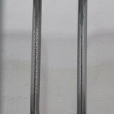 Coffee Table in Chromed Tubular Steel and Smoked Glass by Ezio Didone, 1970s