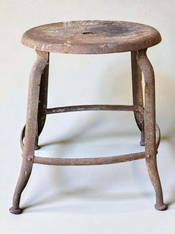 Tabouret métal industriel
