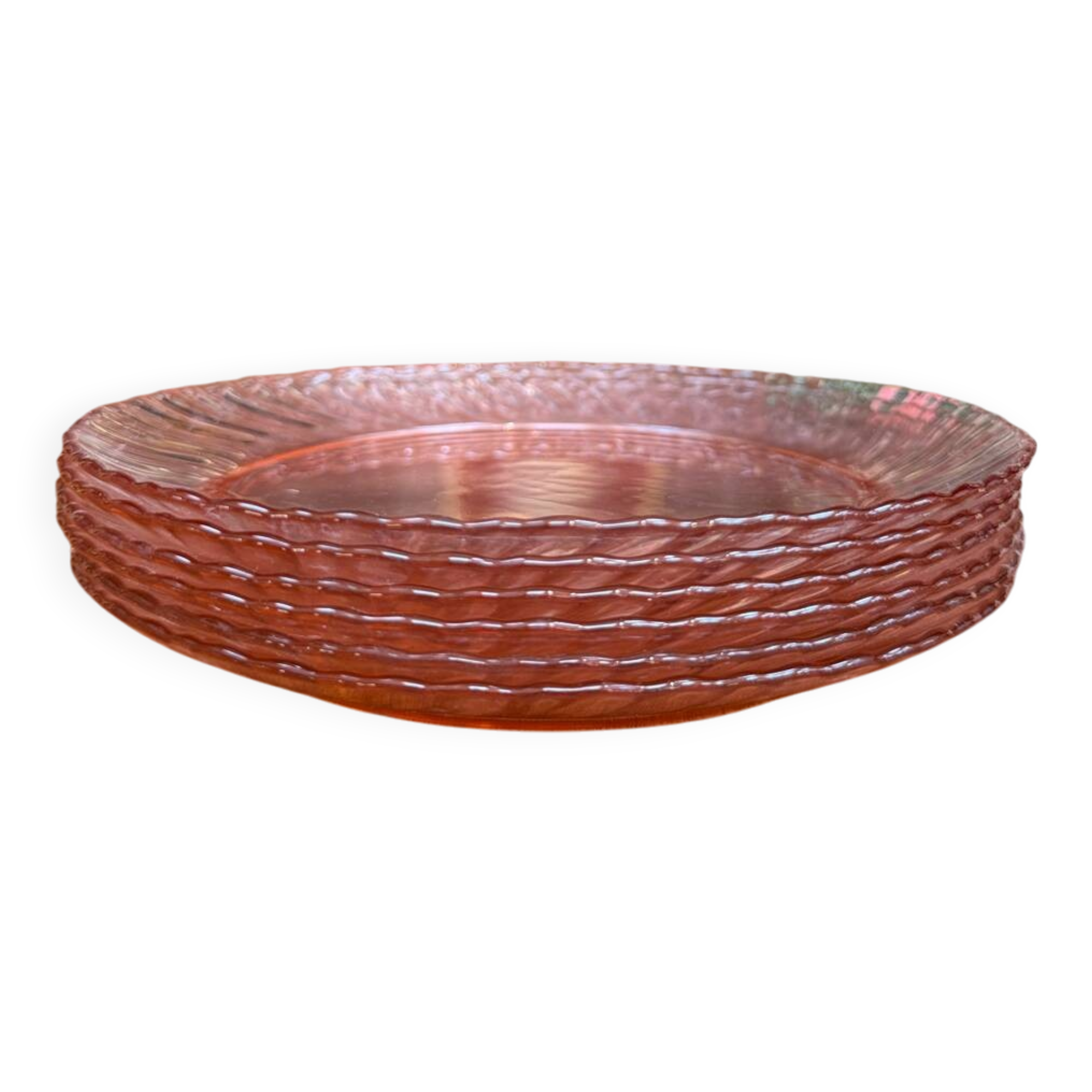 Set of 6 Rosaline dessert plates