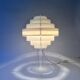 Table lamp in plexiglass by L.BRYLLE & P.JACOBSEN, Denmark design 1960