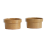 Lot de 2 pots mouchetés