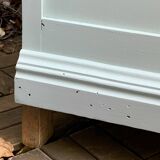 Antique celadon glass Parisian wardrobe H162