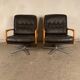 Paire de fauteuils designer Eugen Schmidt Soloform années 1960
