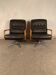 Paire de fauteuils designer Eugen Schmidt Soloform années 1960
