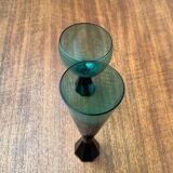 German drinking glasses from the mid-century by Karl Friedrich Glas, 1960s, set of 2.