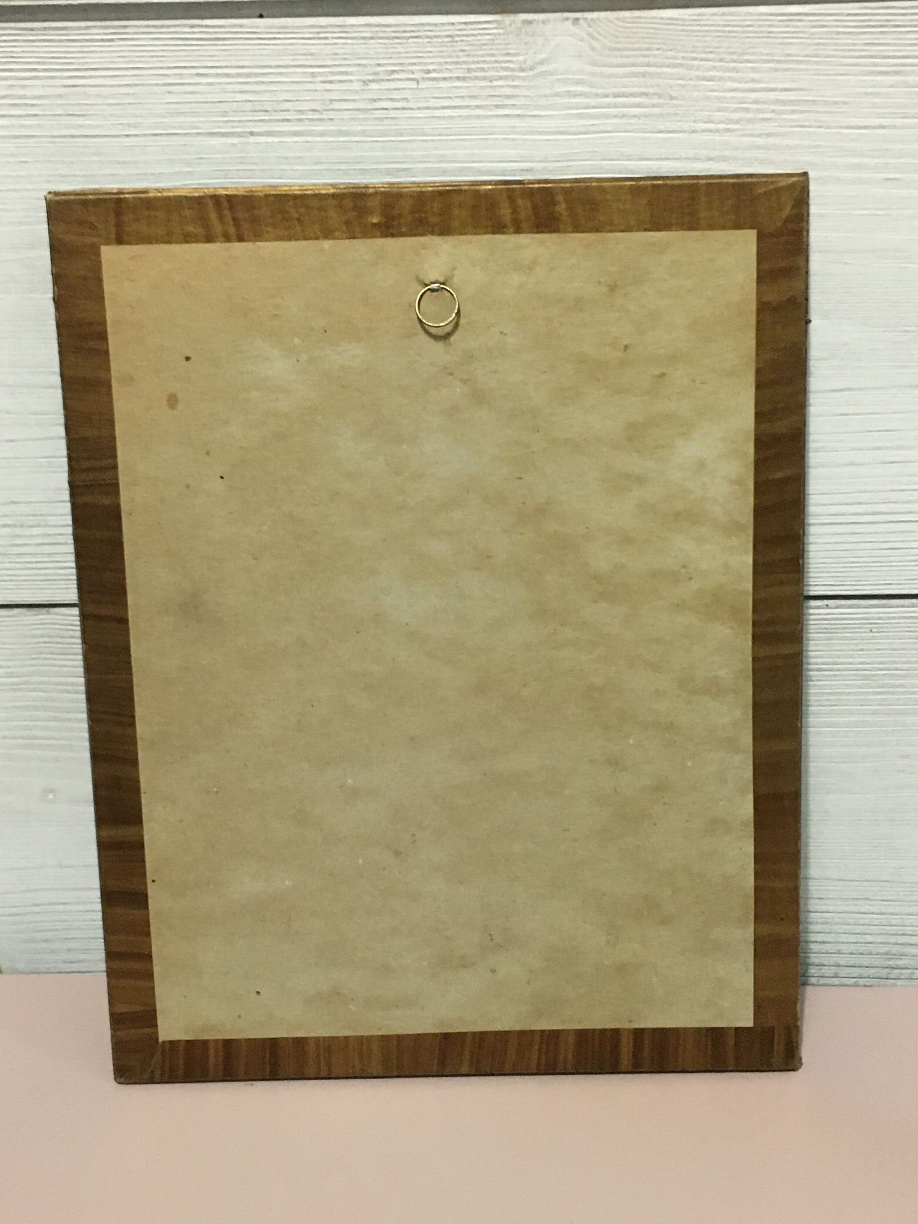 Frame bouquet of roses