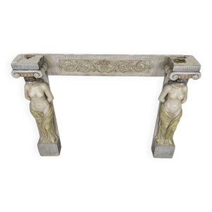 Cheminée en plâtre