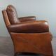 Ensemble canapé et fauteuil design en cuir de mouton