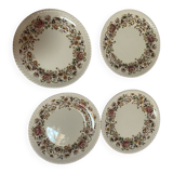Johnson Bross Set of 4 Dessert Plates