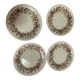 Lot de 4 assiettes à dessert Johnson Bross