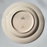 Assiette Terre de Fer Longchamp Dieppe