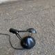 Vintage black articulated desk lamp — 80s / Postmodern style
