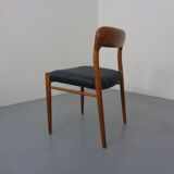 Model 75 Chair in Oak by Niels Otto Møller for J.L. Møllers, 1960s