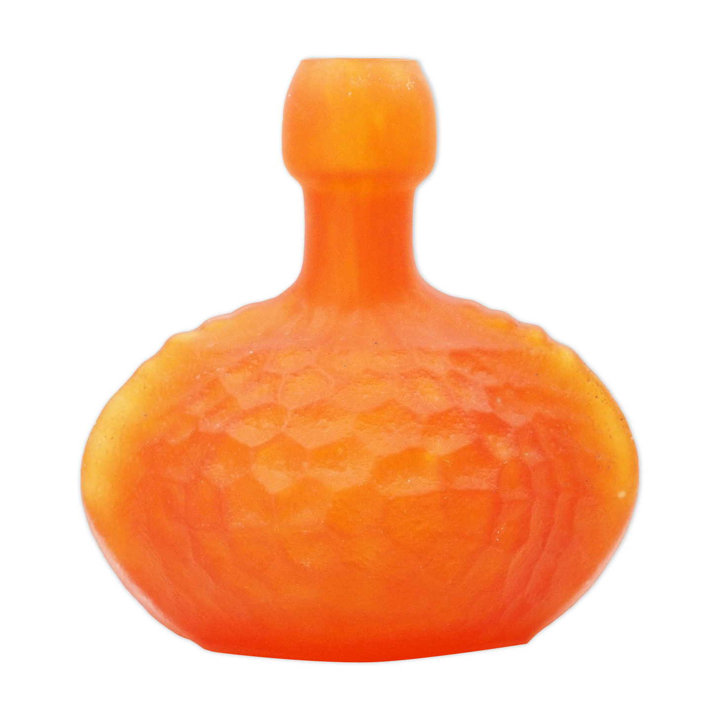 French Art Nouveau Vase in Glass Paw - 1900s