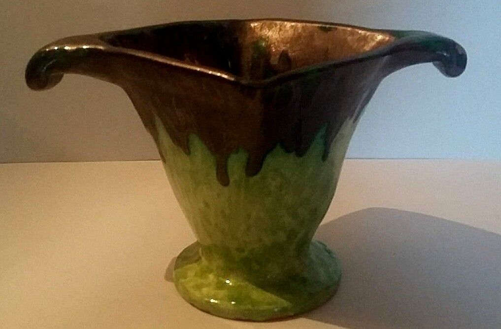 Vase Montigny sur Loing period Art Deco signed Louis Baude