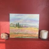 Landscape painting canvas