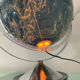 Globe céleste lumineux vintage Italy des années 70