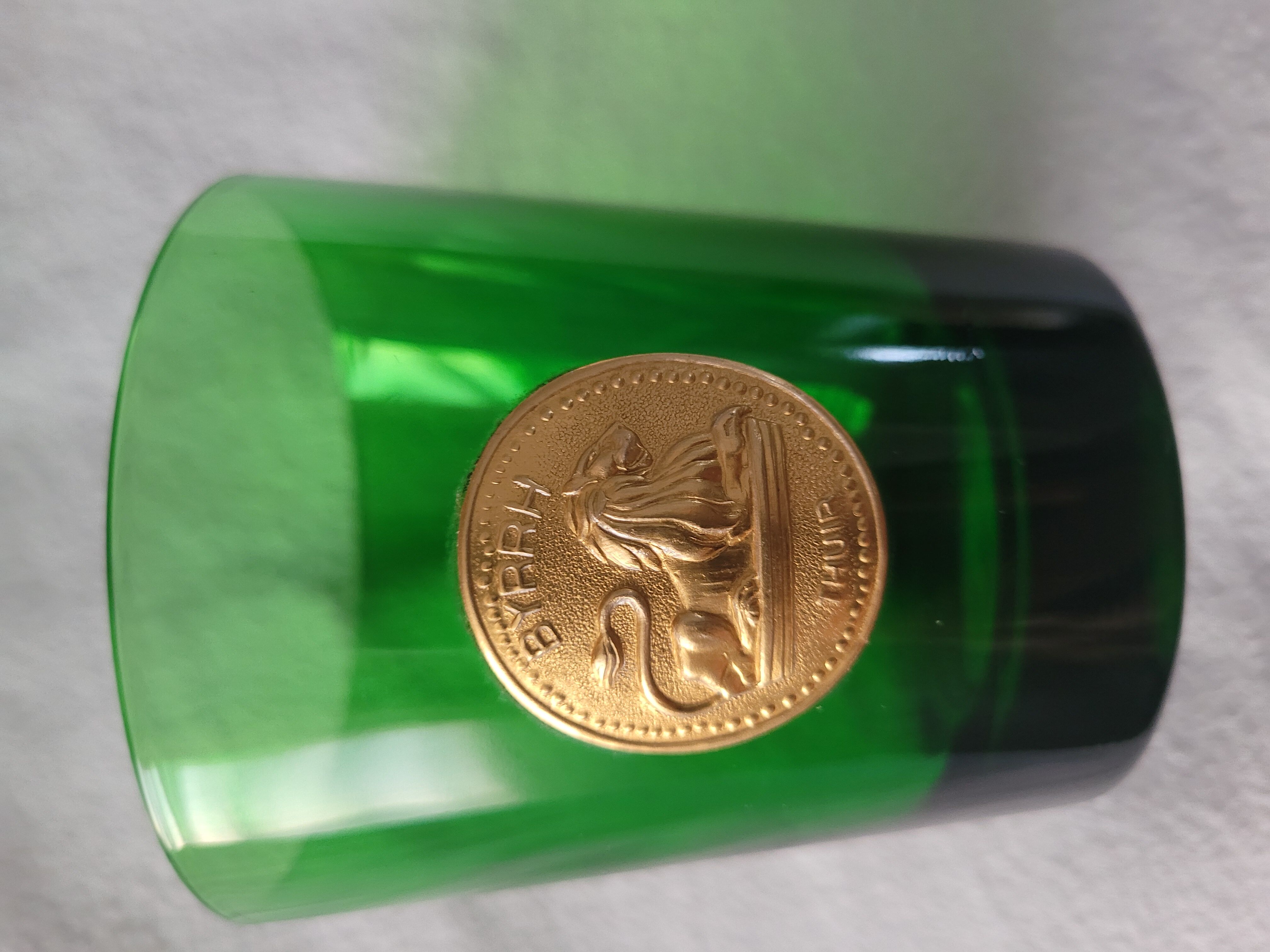 6 Vintage Byrrh / Dubonnet glasses