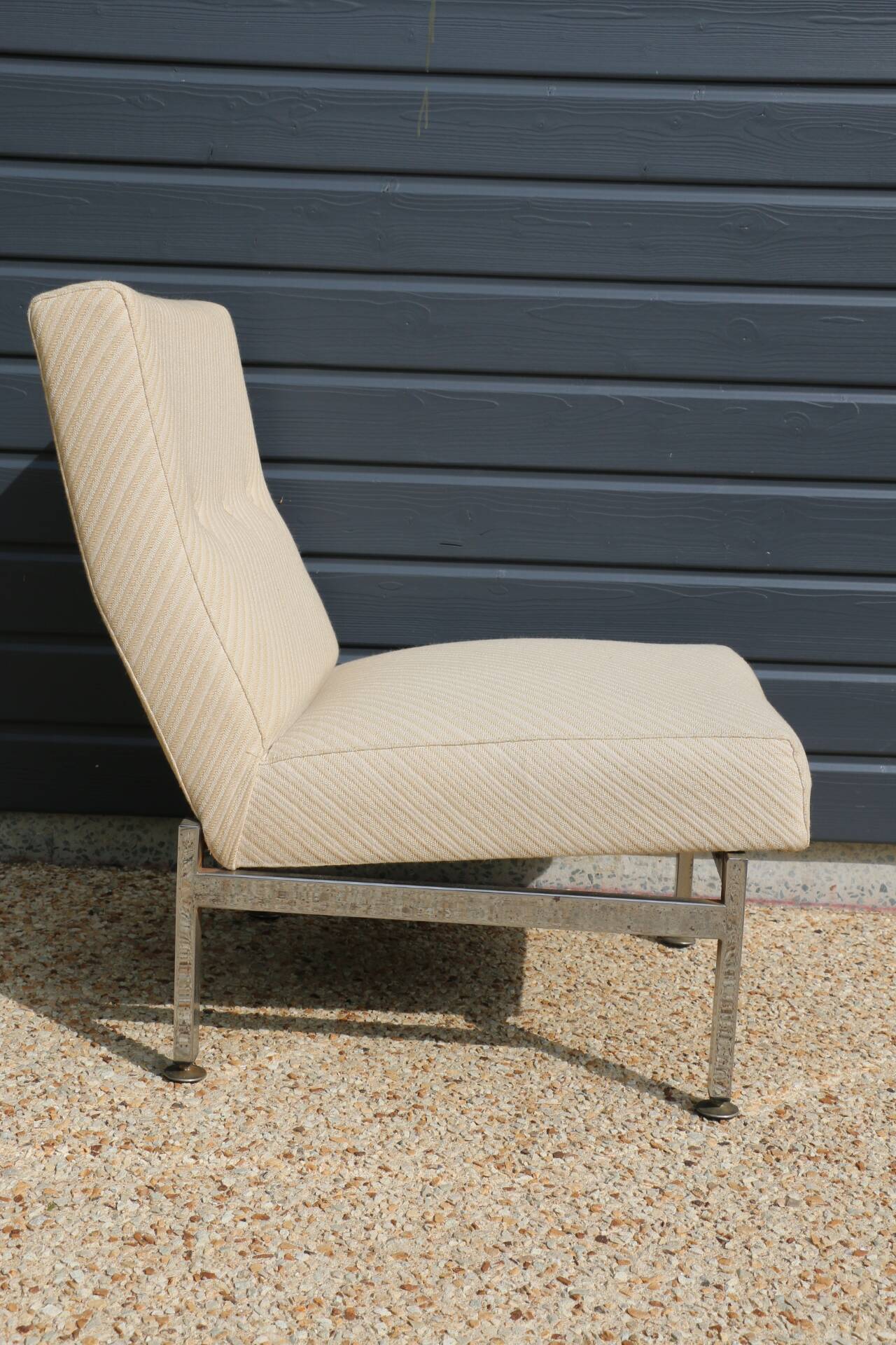 Pair of Georges Friedmann lounge chairs