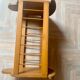Vintage wooden rocking bed