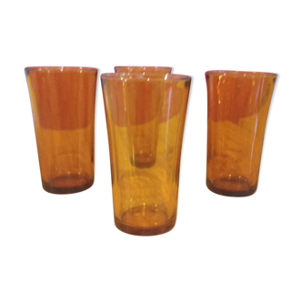Orangeade glasses