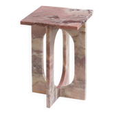 Pink marble side table "BOND"
