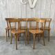 Ensemble de 6 chaises bistrot Baumann