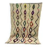 Handmade Moroccan Berber carpet 240 x 153 CM