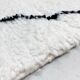 Beni Ouarain Moroccan Berber rug with black diamonds 2.36x1.65m