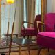 Lampadaire tripode liseuse vintage, vers 1960