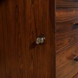 Mid-Century Rosewood Freestanding Desk Model 207 by Arne Vodder for Sibast,