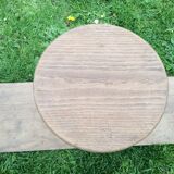 Wooden bench