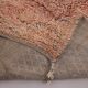 Peach Vintage Moroccan Rug 203 x 331 cm, Berber Shag Rug, Handmade Boho Rug