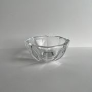 Octagonal glass cup D: 11,5cm