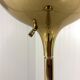 Vereinigte Werkstätten München brass & glass globe floor lamp 1960’s