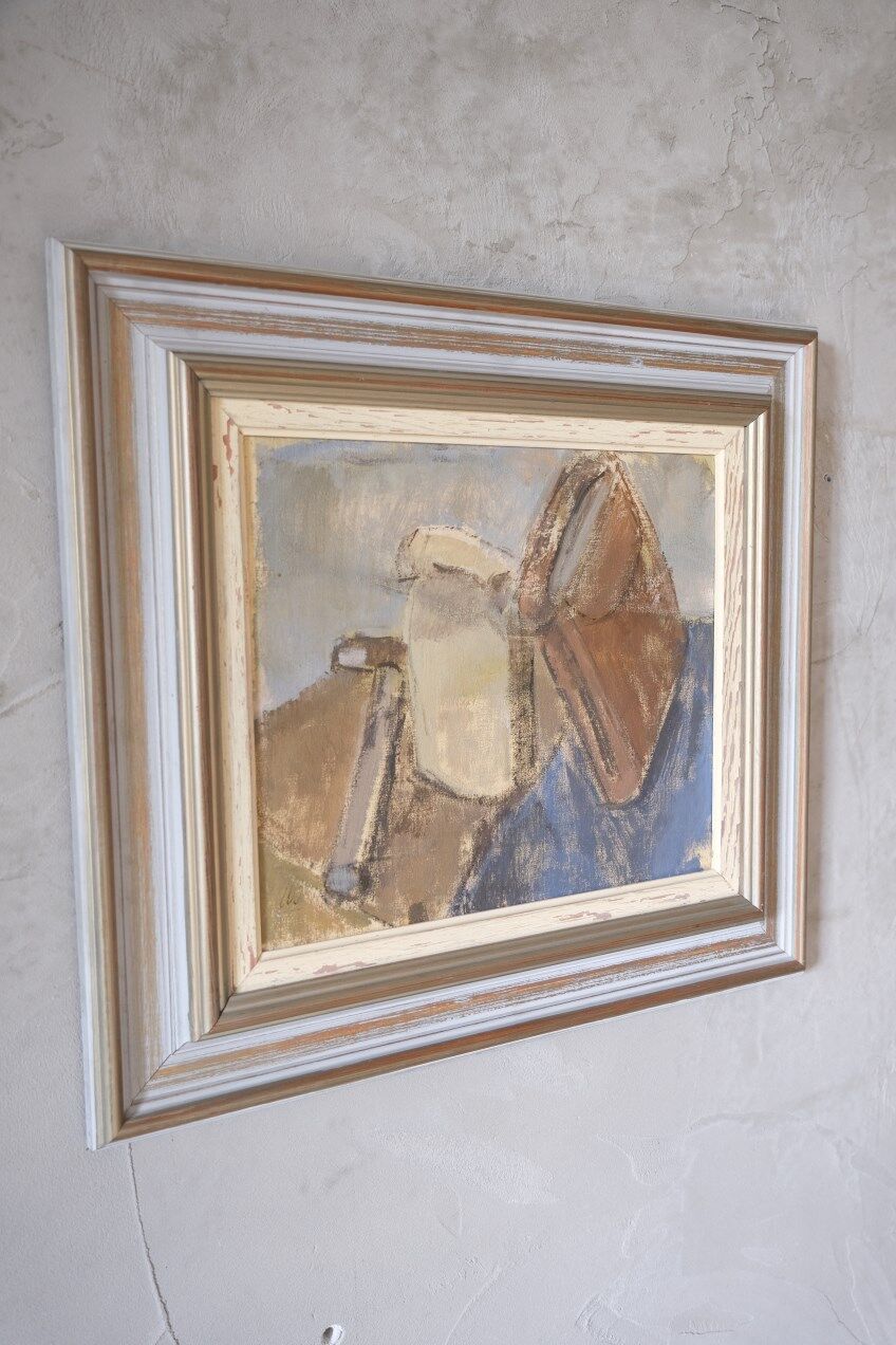 Ulla Borgström, Swedish Modern Painting, 1960s, Oil on Canvas, Framed