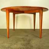 Coffee table, solid teak, vintage from the 60s