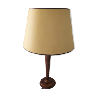 Lampe de bureau en bois