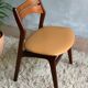 Scandinavian chair Erik Buch in teak and leather