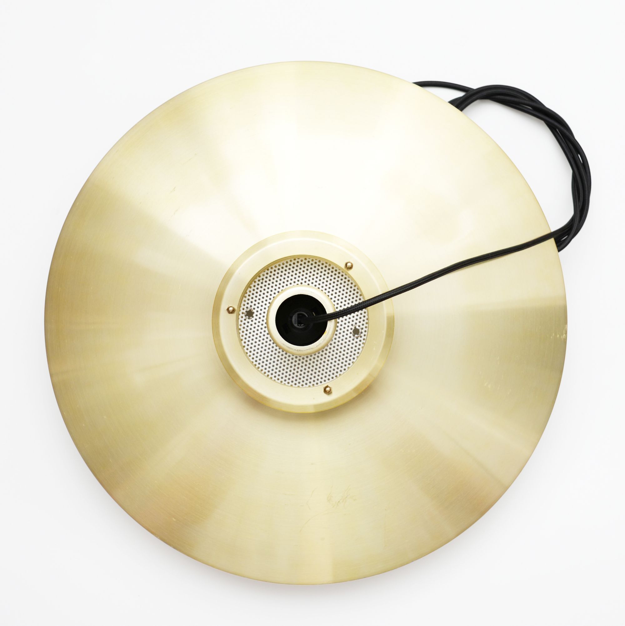 Vintage pendant lamp in brass, Denmark 1960s
