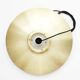 Vintage pendant lamp in brass, Denmark 1960s