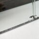 Large chiseled rectangular mirror with glass cabochons