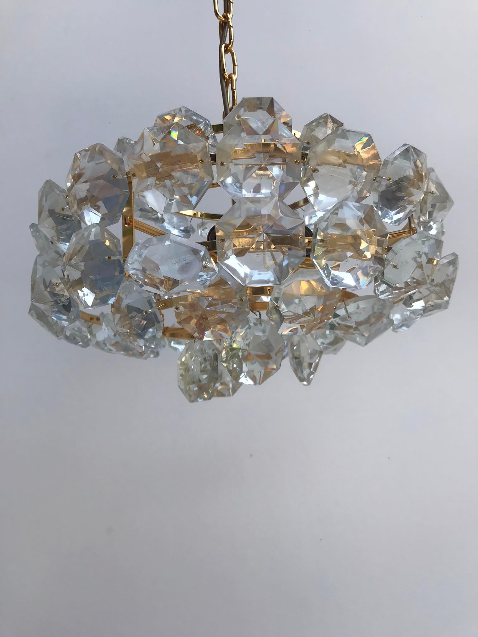 Bakalowits & Sohne chandelier, 1960s, Vienna