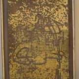 Dubonnet plate old metal