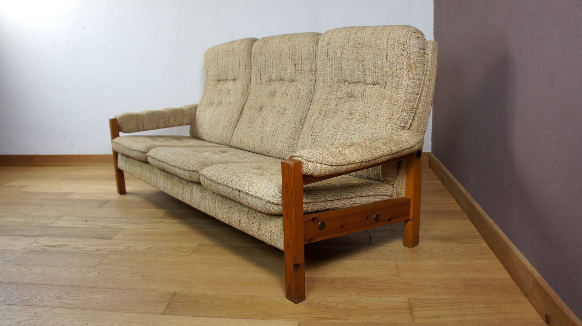 Vintage Scandinavian Sofa 1980