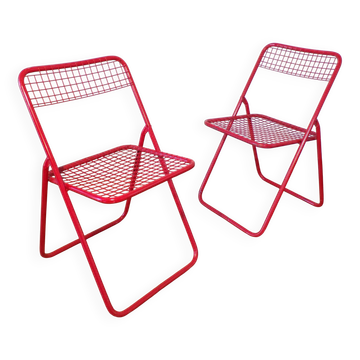 Pair of Tednet chairs by Niels Gammelgaard for Ikea